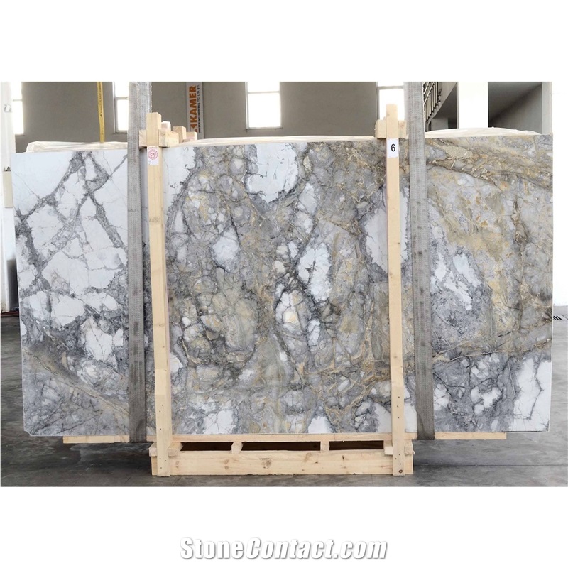 Iceberg White Marble Slabs From Turkey Stonecontact