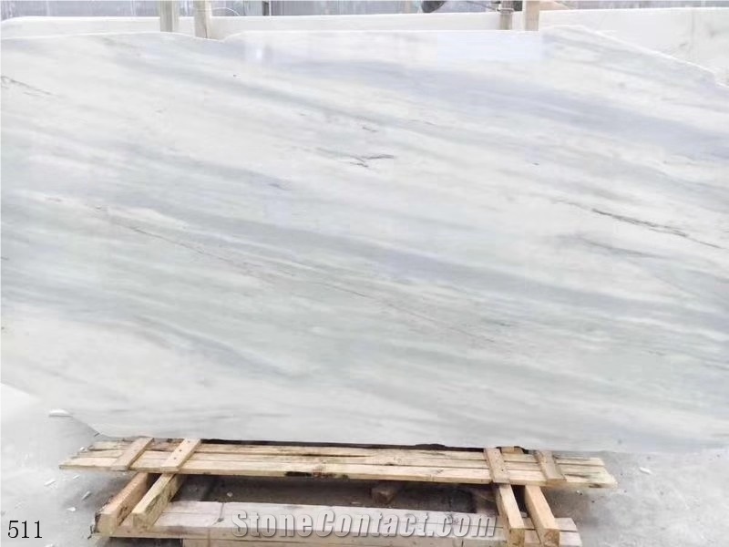 Italy Nuvolato Classico Apuano Marble Carrara Gray Slab Tile From China