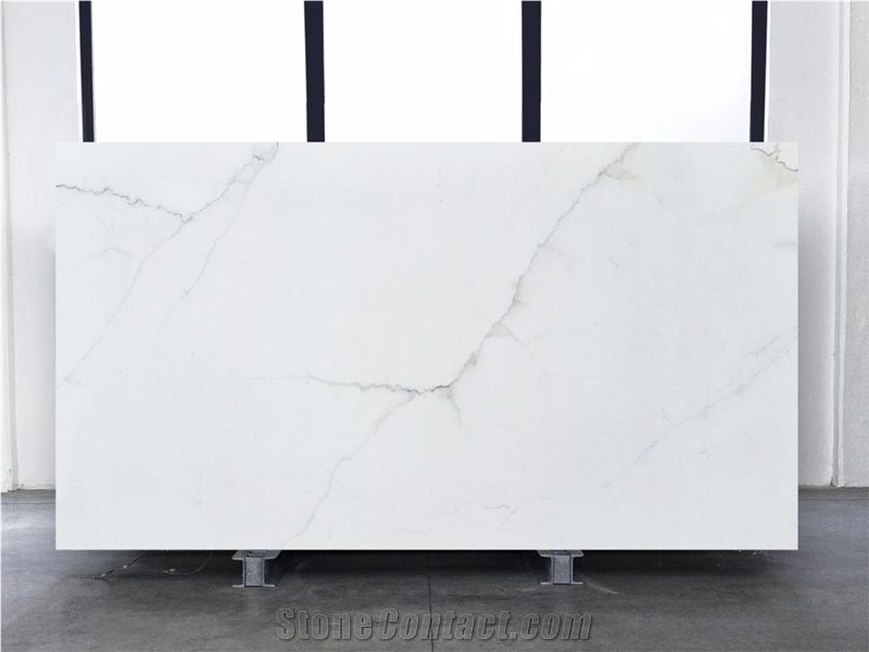 Calacatta Lincoln Marble Slabs From Italy Stonecontact