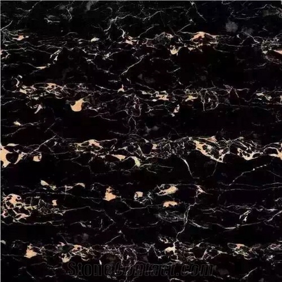 Nero Portoro Oriente Marble Slabs Portoro Black And Gold From China