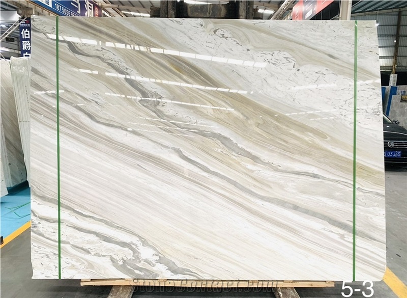 Greece Calacatta Ondulato White Marble Slabs For Bookmatch From China