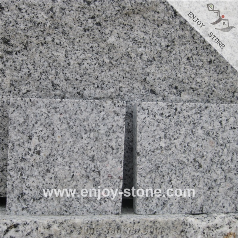 White Granite Slabs G603 Padang White Granite Flamed From China