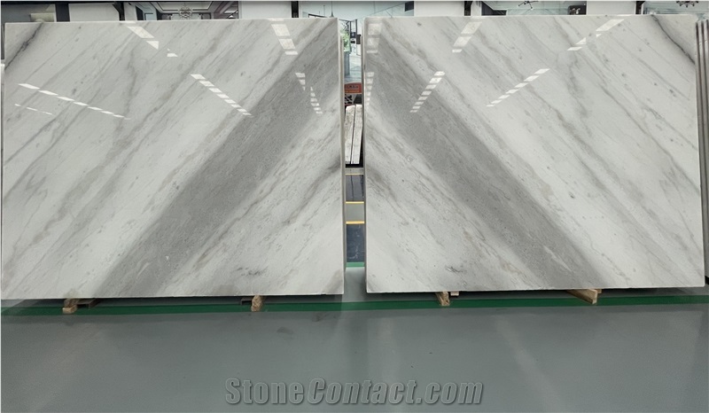 Bookmatch Guangxi White Marble Slab Tiles From China Stonecontact