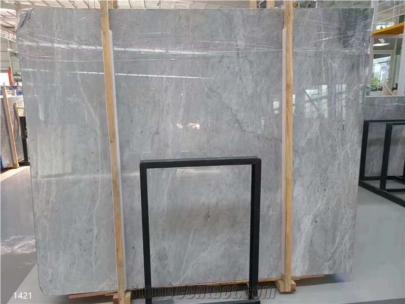 Himalayan Gray Marble Tiles Bardiglio Carrara Nuvolato Slab From China