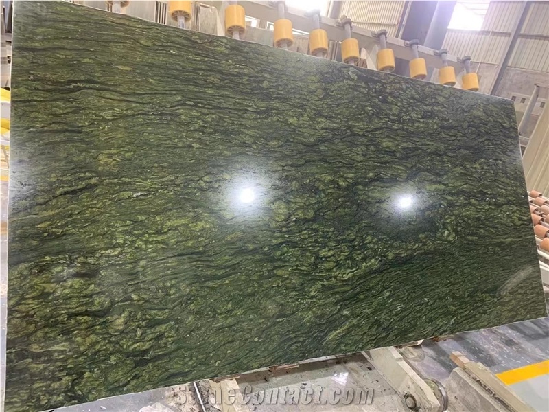 Picasso Green Granite Slabs Wall Tiles From China Stonecontact