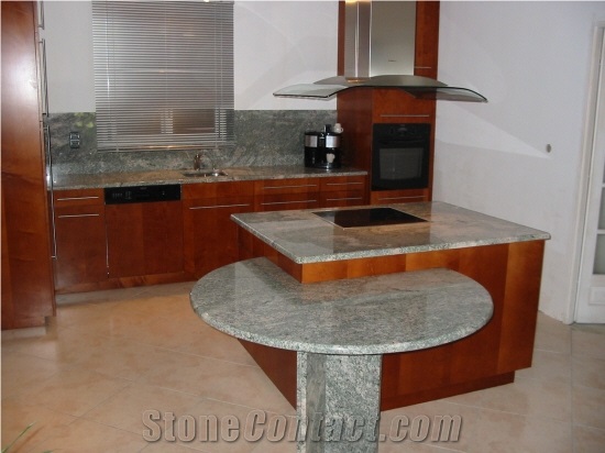 Grey Granite Countertop from France - StoneContact.
