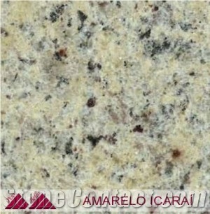 Amarelo Icarai Granite Slabs Tiles Brazil Yellow Granite From Brazil