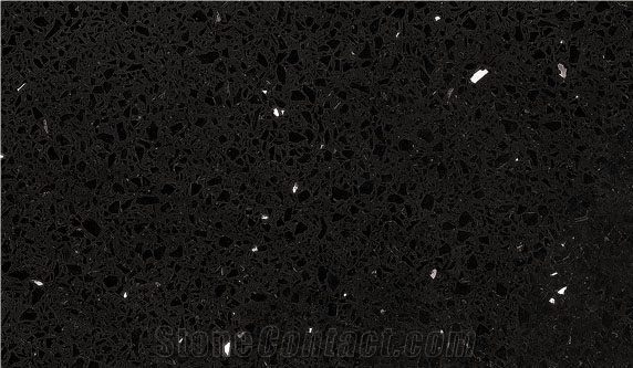 Black Quartz Wall Tile from China - StoneContact.com