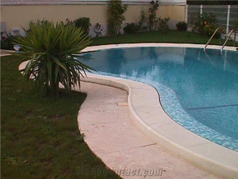 Limestone Pool Coping, Paving from Portugal