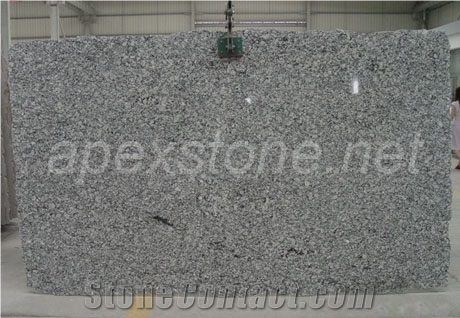 Spray White Granite Slabs China Grey Granite From China Stonecontact