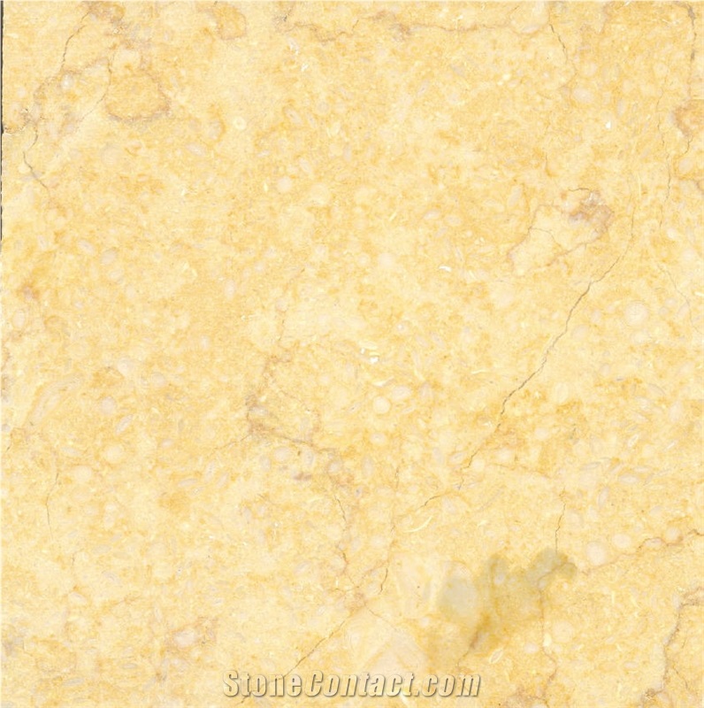 Sunny Gold Marble Slabs Tiles, Egypt Yellow Marble85611