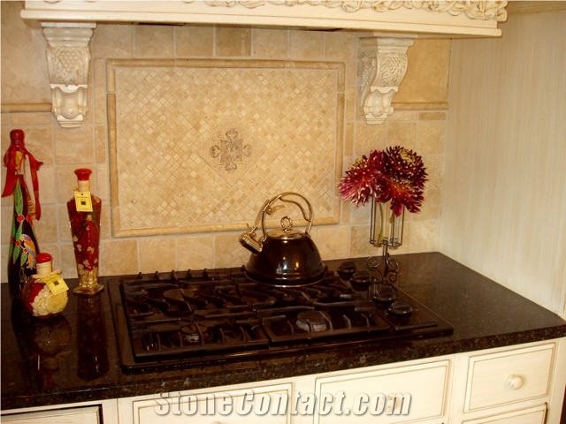 Stone kitchen design: backsplash, kitchen remodeling, kitchen wall ...