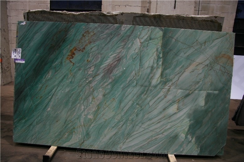 Emerald Quartzite Slabs, Brazil Green Quartzite from United States