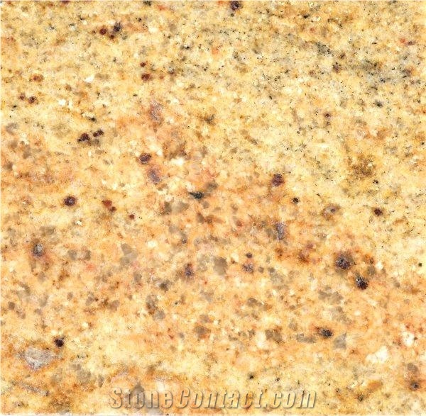 Kashmir Gold Granite Slabs Tiles India Yellow Granite From China