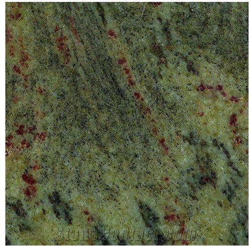 Tropical Green Granite Tile From India