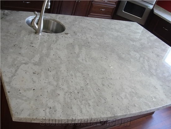 Andromeda White Countertop, White Granite Countertop from Spain