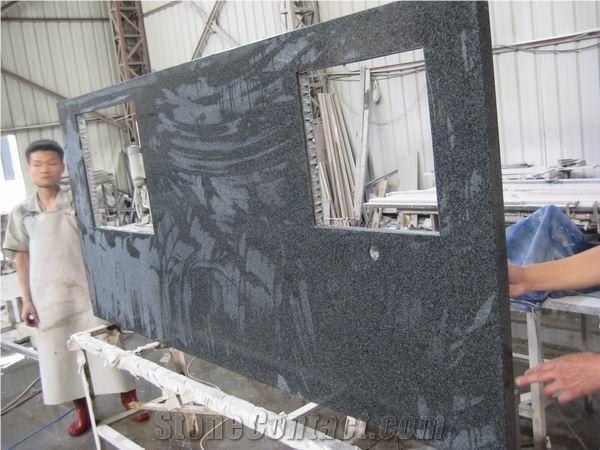 G654 Grey Granite Countertops, G654 Black Granite Countertops from ...