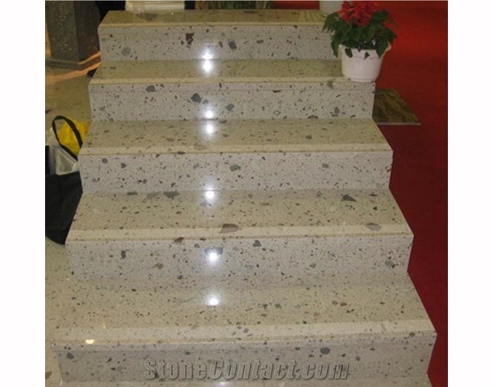 Quartz Stone Steps,Stairs from China