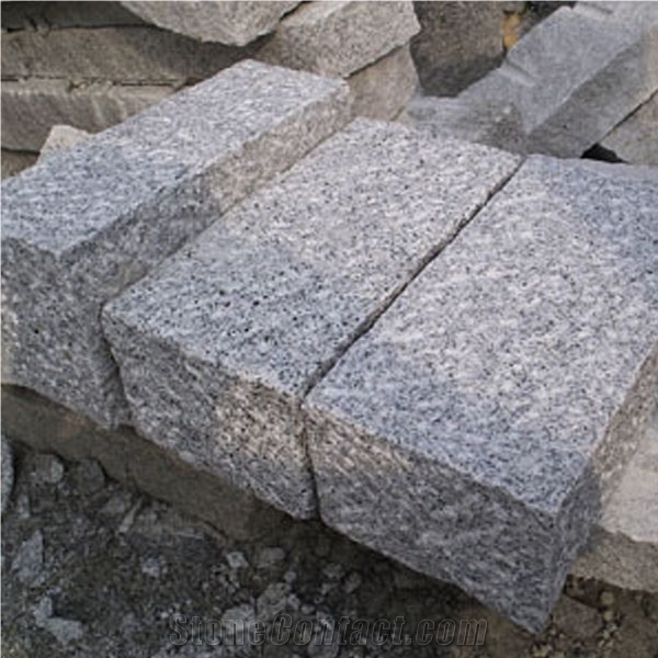 G603 Granite Chiseled Surface Wall Brick Stone, G603 Grey Granite Brick