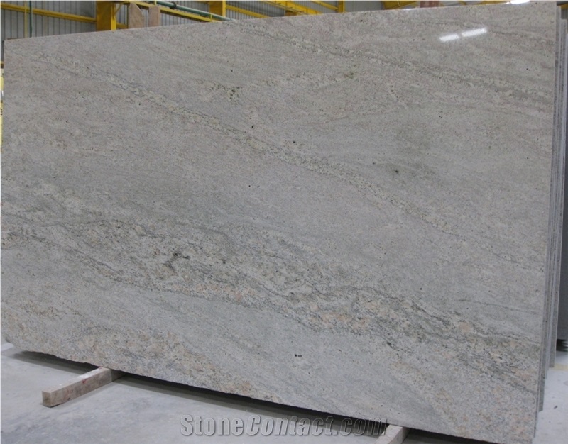 Coral White Granite Slabs from India