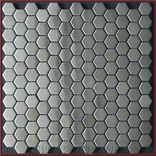 Honeycomb Mosaic,metal Mosaic Tiles From China - Stonecontact.com