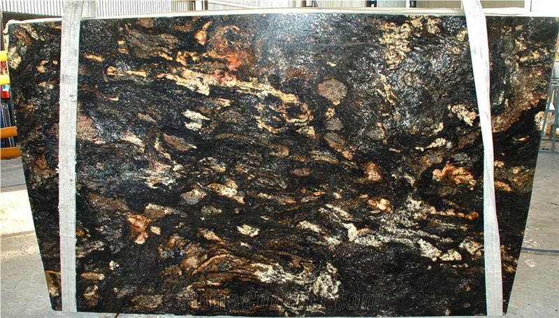 Saturnia Granite Slabs Tiles from Canada - StoneContact.com