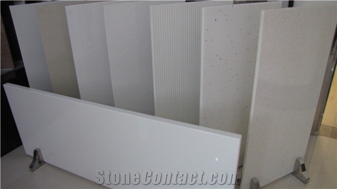 White Artificial Marble Tiles From China Stonecontact