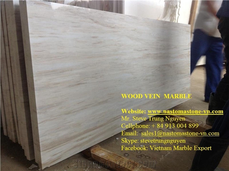 Wood Vein Marble Slabs Tiles From Nastoma Stone Vietnam From Viet Nam