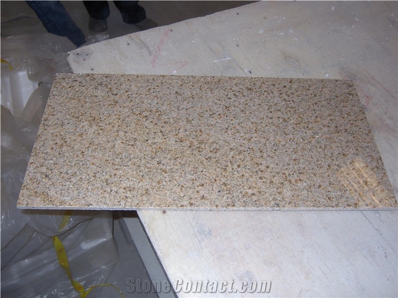 Yellow Granite G682 Granite Tiles Granite Slabs From China