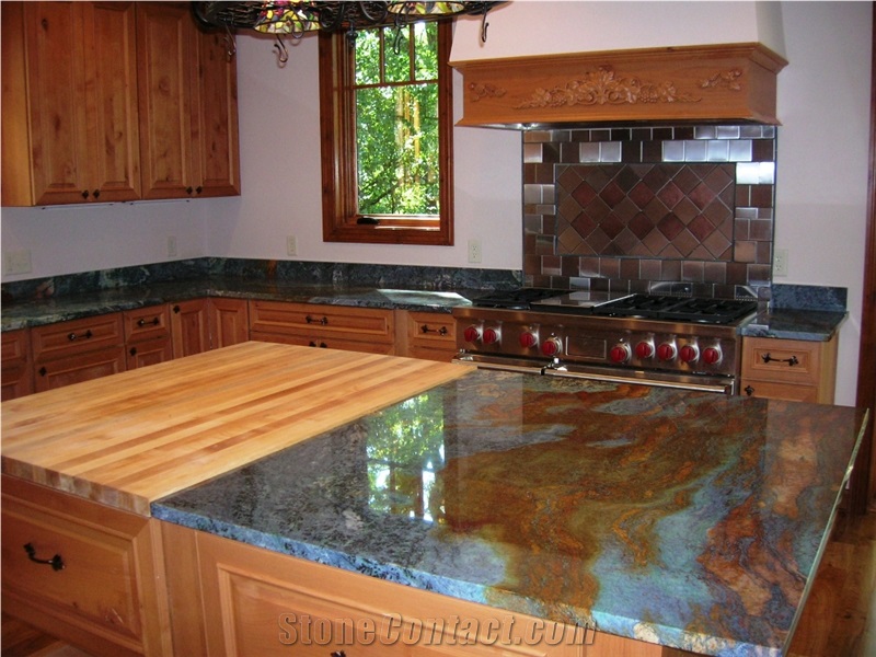 van gogh quartzite kitchen granite luise countertops natural tops island stone kitchens countertop stonecontact northstar