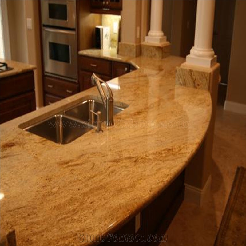 Natural Stone Island Top Granite Kitchen Countertops from China ...