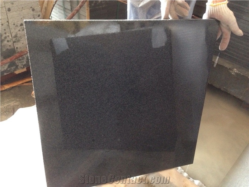 G Granite Padang Dark Sesame Black Dark Grey Granite Slabs Tiles