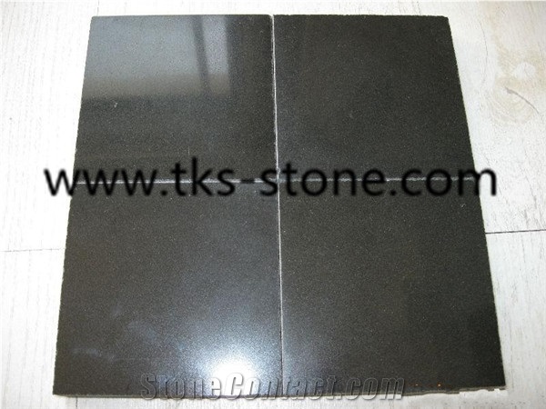 Mongolia Black Granite Paving Stone Tile Slab China Black Granite