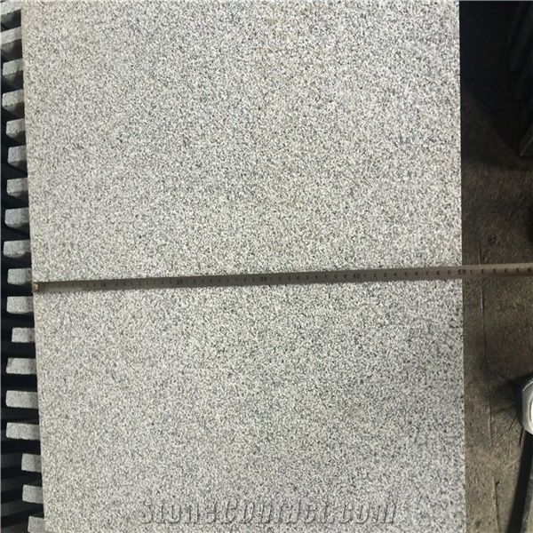 Bushed Hammered G654 Granite Tiles Sesame Black Granite Floor Tiles