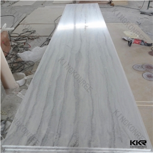 Kingkonree Solid Surface Corian Artificial Stone Acrylic Sheet From