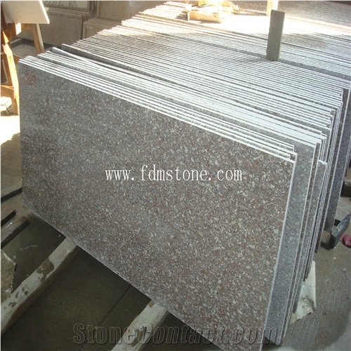 China Pink Granite G636 Rosa Beta Polished Flamed Floor Tiles Walling