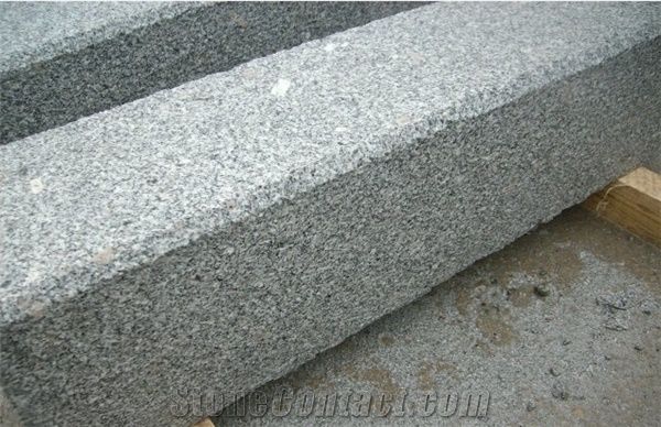 China Grey Granite G341 Grey Granite Kerb Stone G341 Grey Granite