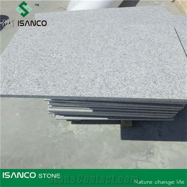 China G603 Flamed Tiles Slabs For Floor Paving Granite Paving Stone