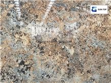 Golden Persa Granite Slab Tile Amarelo Persa Persa Gold Big Slabs