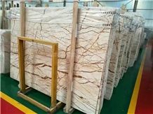 Crema Luna Tiles Slabs Beige Polished Marble Floor Tiles Wall Tiles