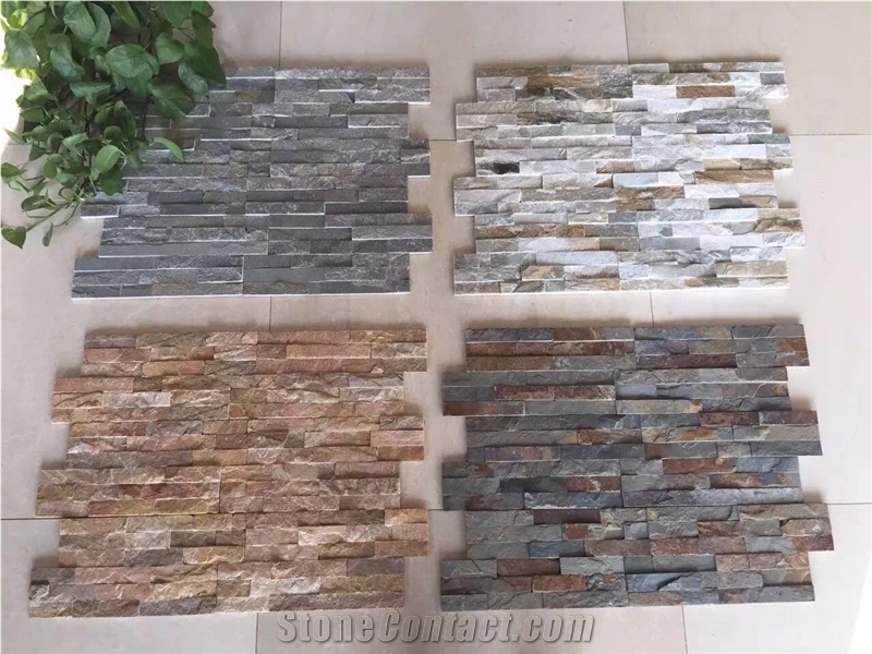Exterior And Indoor Decorative Stone Slate Culture Stone Wall Tiles
