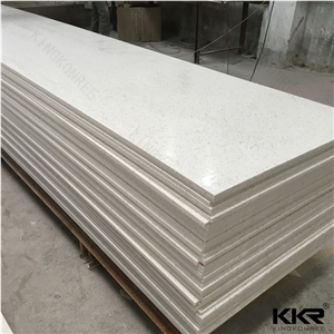 Corian Decorative Glacier White Acrylic Solid Surface Sheet For Wall