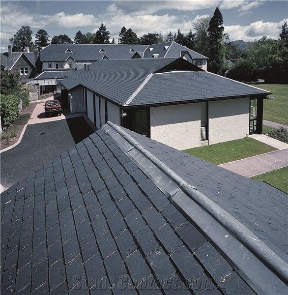 Black Grey Slate Roofing Tile Square Shape/China Slate Roofing Tiles