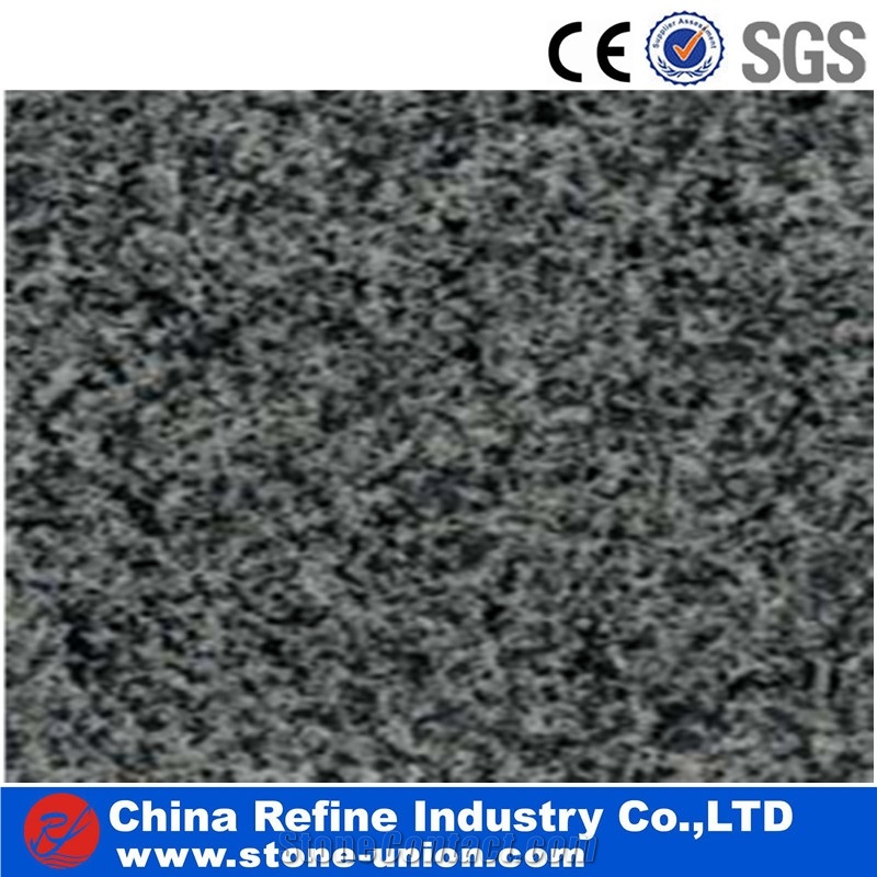 Sesame Black Polished Wall Polished G654 Granite Tile Slab Impala