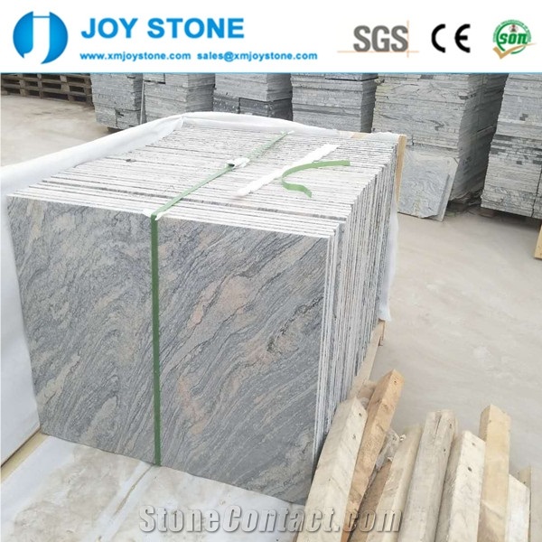 China Juparana Grey Granite Polished 600x600 Floor Wall Tiles Slabs