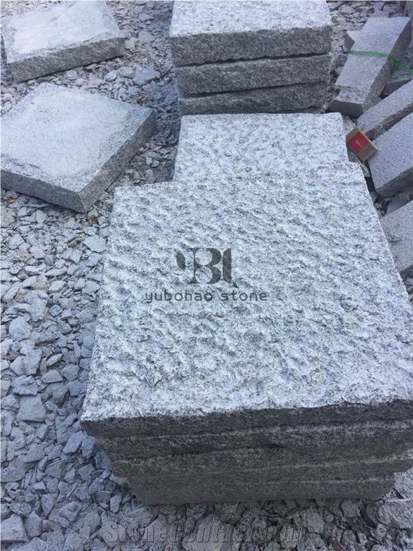 China Popular G Light Grey Granite Paving Stone From China