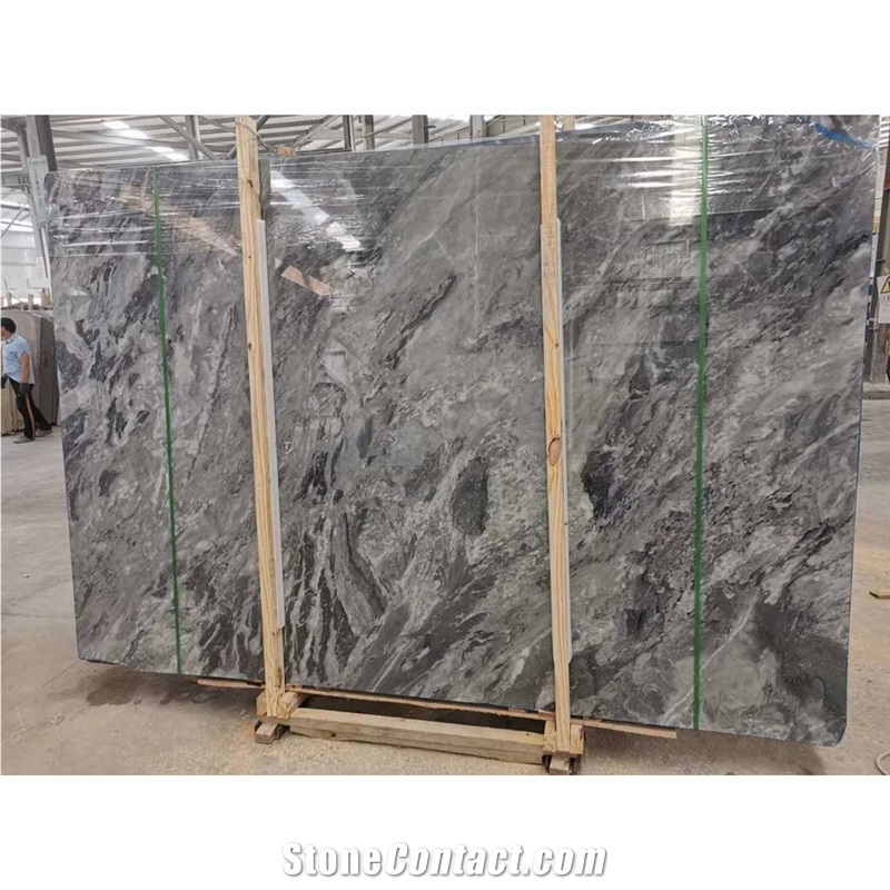 Florence Grey Marble Slabs From China Stonecontact