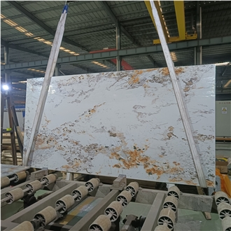 Printed Artificial Marble Compress Quartz Engineered Stone From China