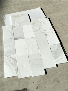 White Marble Calacatta Amber Slab