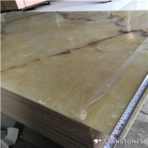 Hot Sell Home Decor Faux Onyx Marble Sheets